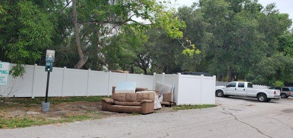 People used to dump everything AND the kitchen sink!