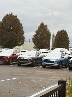 A quick pix of a few cars on the lot.
