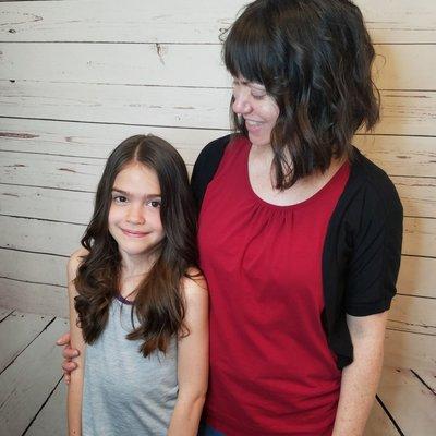 Gorgeous Mom and daughter. #HairbyDebby_Retouch