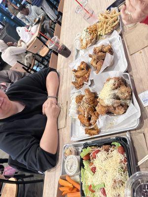 Skip the Caesar salad next time lol stick to wings.