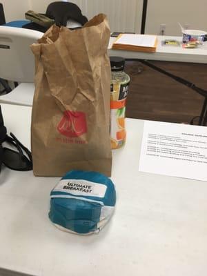 Yes Food is allowed in the classroom! Haha