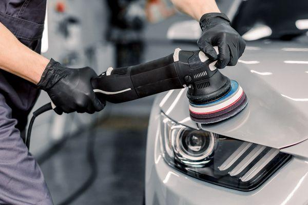 Paint Correction, eliminates paint imperfections.