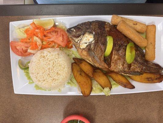 Mojarra Frita