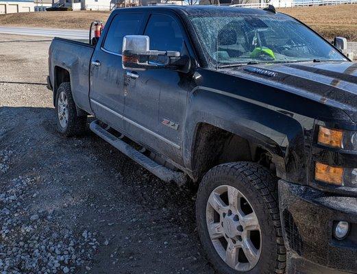Our newest service truck for our mobile roadside repair services
