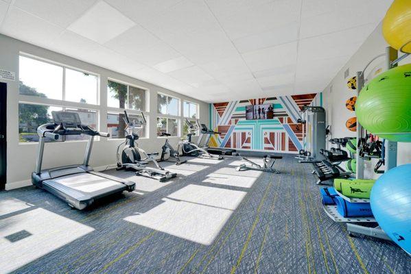Gym at Sunnymead Apts