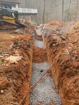 Gravel base... no shortcuts!