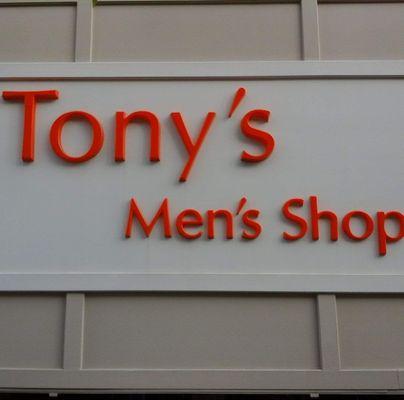 Tony's Men's Shop - Waterbury, CT - 203-754-3346