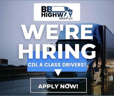 Apply now
office@bbhighwaygroup.com
bbhighwaygroup.com