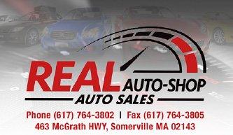 Real Auto Shop Auto Sales