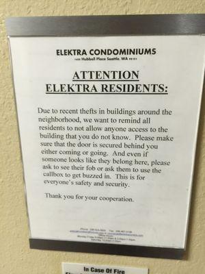 elektra = dangerous! elektra condo seattle condominium condominiums