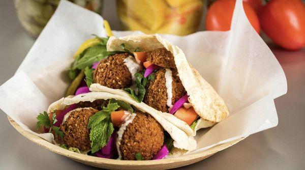 Falafel wrap