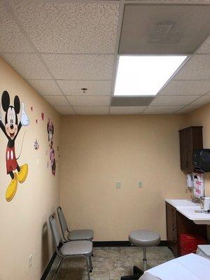 Patient exam room
