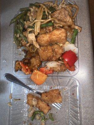 All the food, I'm sure there was MORE!