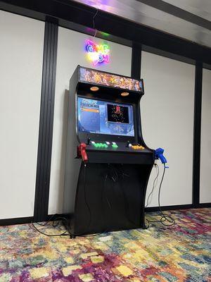 Our brand new arcade with Arcade imagination!