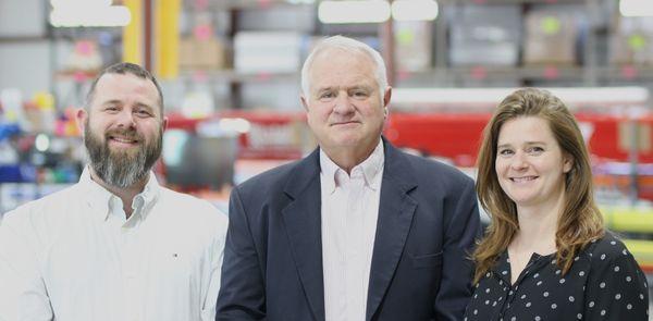 4th Generation Family Owned and Operated. From left: Fritz Westphal, John W. Westphal, and Maiken Westphal
