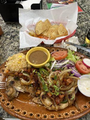 Pork chop dinner. Outstanding!!!!