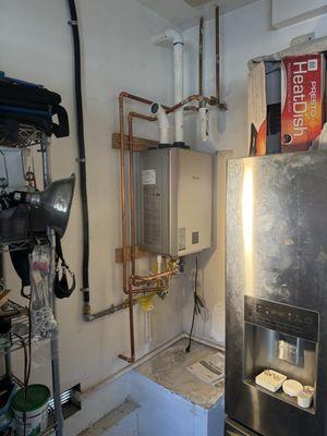 Tankless install