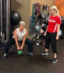 One-on-one personal training