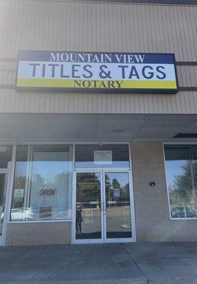 Mountain View Notary Titles & Tags
