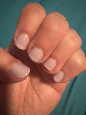 This is several days later. Still looks amazing! Regular polish.