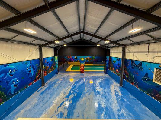 Children Swimming Center Renovation located in Norfolk Virginia.