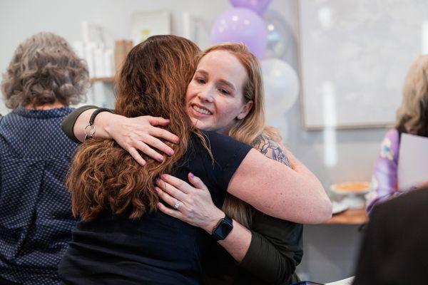 So thankful for my supportive clients, friends and family