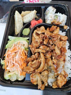 Teriyaki chicken bento