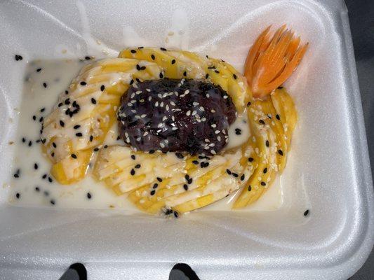 Mango sticky rice