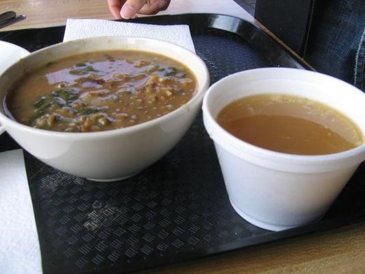mung bean (munggo guisado) soup? Sorry.....I'm not Filipino