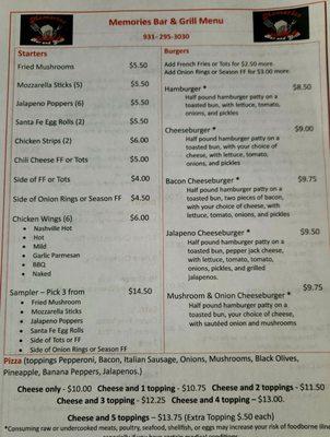 Memories Bar & Grill