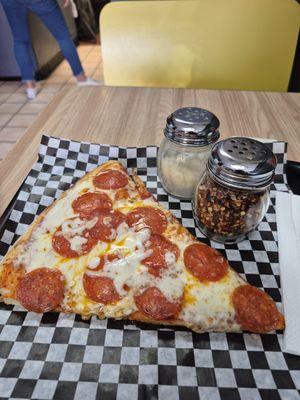 Big slice of pepperoni for $4.25