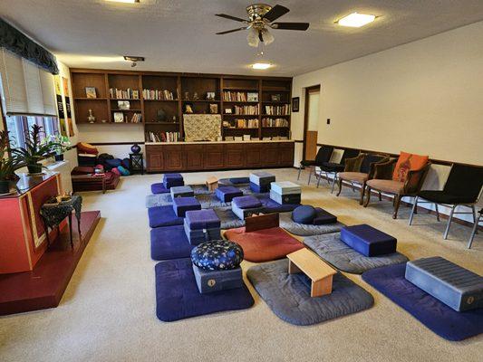 Open to all levels of meditation experience.