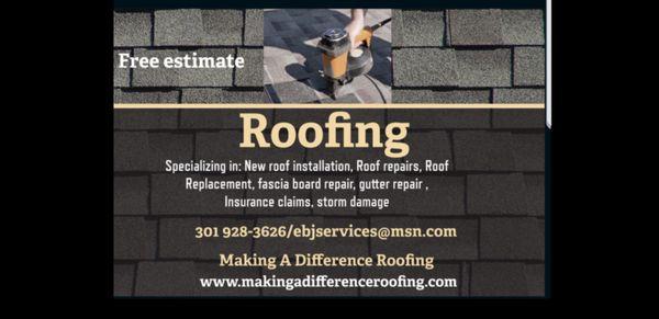 Making A Difference Roofing
