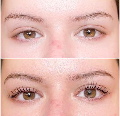 Lash lift &tint