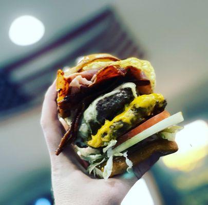 The Double Dutch burger!