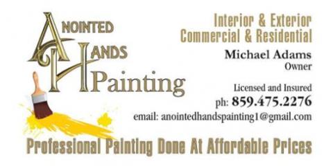 Anointed Hands Painting