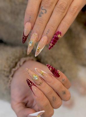 Gel X with Nail Art
Nail Artist: Shayla