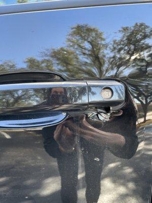 Hotel staff said to me, my boyfriend and hotel staff that break-ins happen regularly here