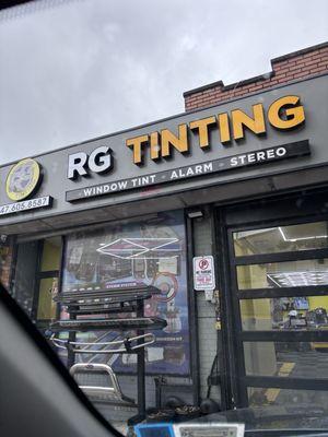 RG Tinting Car Alarm & Auto Sound