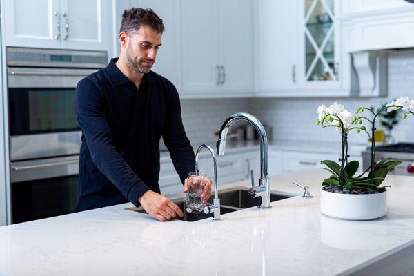 Sorso faucet in chrome