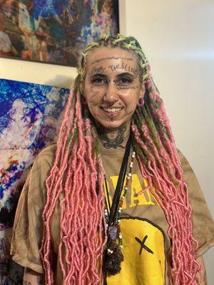 Piercings all from Most Wanted. All done by David; bridge done by Rose. All switch outs done by Rose