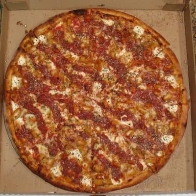 Our specialty lasagna pizza!