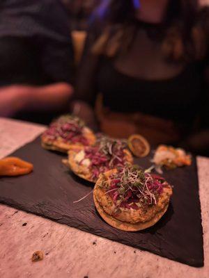 Seared Shrimp Tostadas
