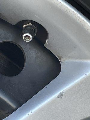 Chrome Valve broken off!