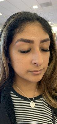 Wax and tint results