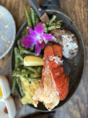 Steak and lobster