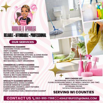 Bubbles and Sparkles