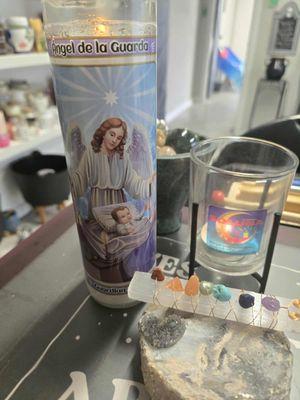 Healing and purification candles