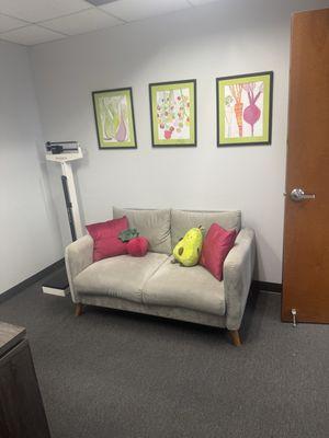 Our third office for you to relax and chat with your dietitian