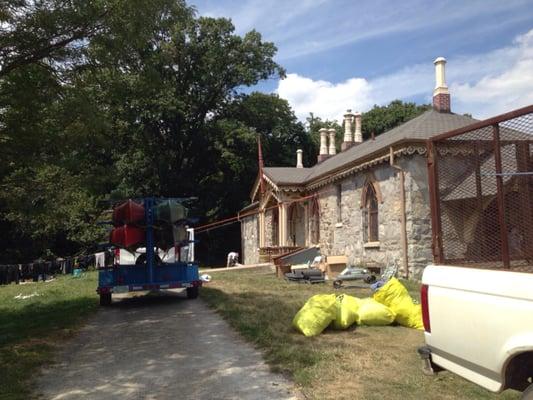 Their base in a historic Fairmount Park building.